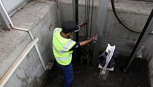 Yaya köprülerindeki asansör bakımları her ay yapılıyor