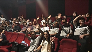 Cemil Meriç öğrencilerinin sinema keyfi​