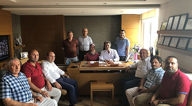 Darıca’dan Höbek’e ziyaret