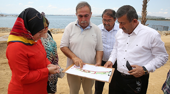 Darıca sahillerinde çalışmalar devam ediyor