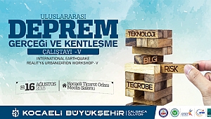 Deprem Gerçeği ve Kentleşme Çalıştayı başlıyor