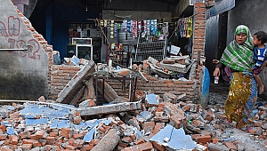 Endonezya'da korkutan deprem