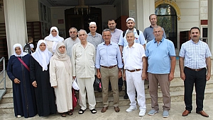 Gebzeli Hacıları Başkan Köşker uğurladı