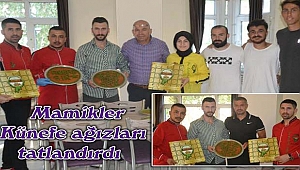 Gebzespor'un Künefe keyfi