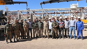 Herekol'da petrol çalışması