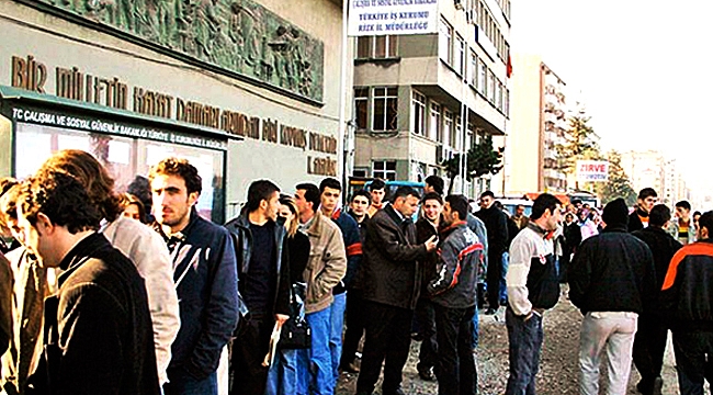 İşsizlik rakamları açıklandı