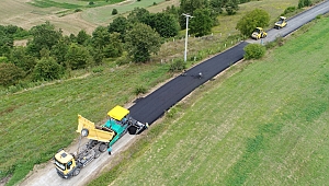 Kandıra’da köy yollarına neşter