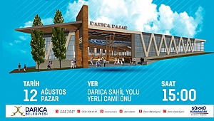 Kapalı pazar yerinin temeli atılıyor