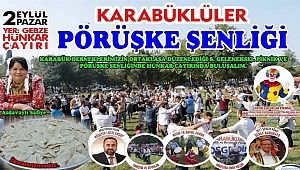 Karabüklüler şölene hazırlanıyor