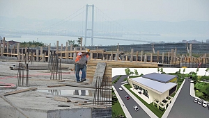 Köprü manzaralı tesis