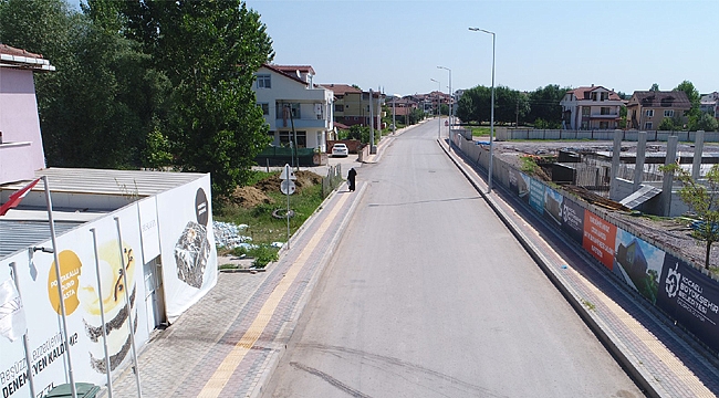 Köseköy Terzigölü Caddesi yenilendi