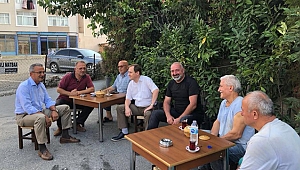 Köşker’den esnaf turu