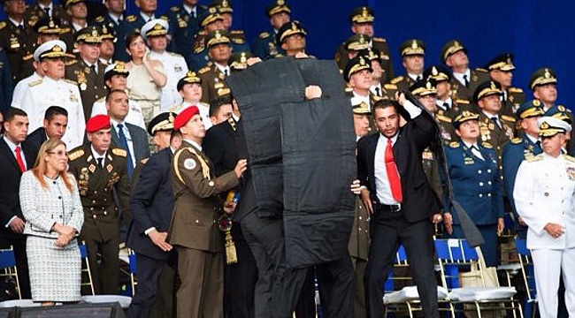 Maduro'ya suikast girişimi