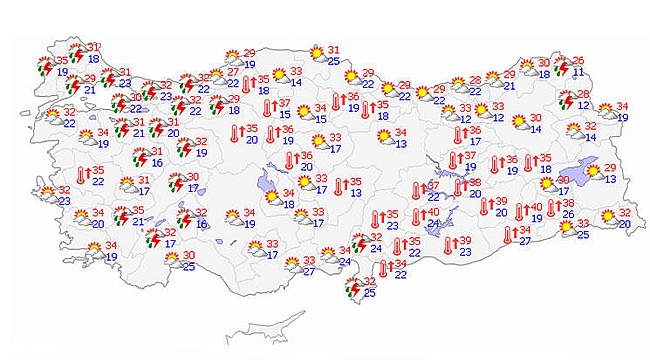 Meteoroloji'den yağış uyarısı