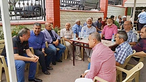 Tarhan, Özdemir’e taziye ziyareti yaptı