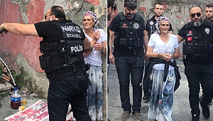 'Torbacı nene' kıskıvrak yakalandı