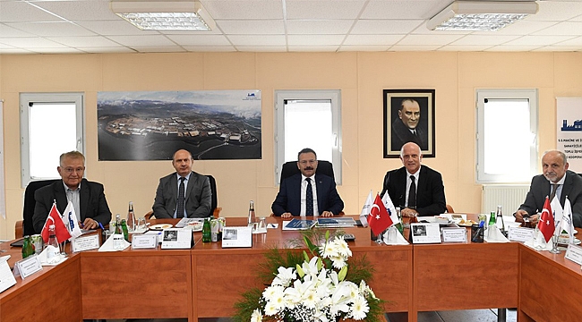 Aksoy, sanayicilere konuk oldu