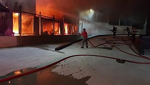 Balçık Köyü’nde yangın