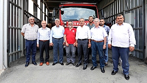 Başkan’dan Gönüllü İtfaiyeciye sürpriz ziyaret