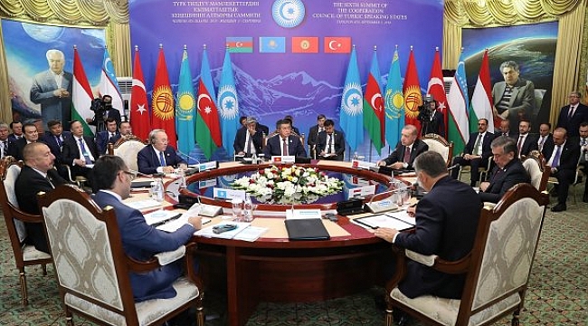 Başkan Erdoğan Kırgızistan'da