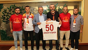 Başkan Köşker, Gebze UltrAslan’ı ağırladı