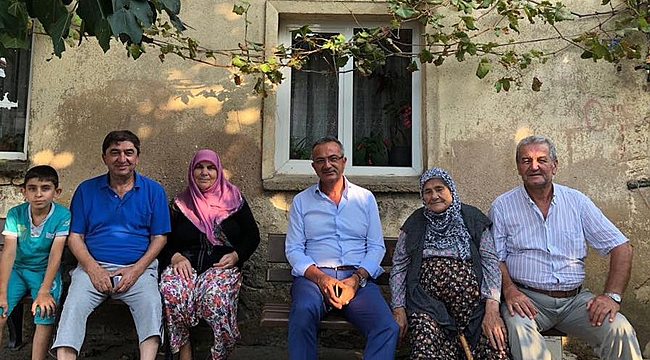 Başkan Köşker hemşerilerinin yanında
