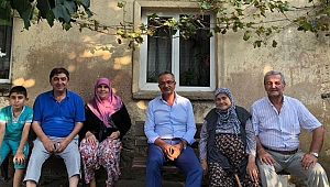 Başkan Köşker hemşerilerinin yanında