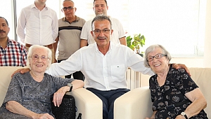Başkan Köşker huzurevi sakinlerini ziyaret etti
