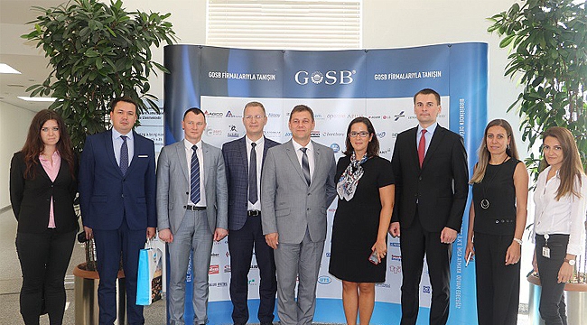 Belarus heyeti GOSB’a ziyaret gerçekleştirdi