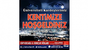 CHP gençlerinden yeni öğrencilere yardım