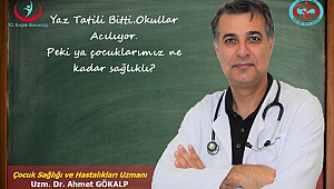 Çocuklarımız ne kadar sağlıklı?