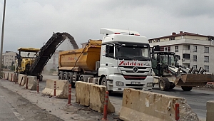 D-100’de çalışmalar yeniden başladı