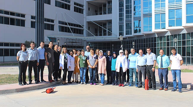 Fatih’te yangın tatbikatı yapıldı