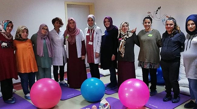 Gebe okulunda eğitimler hız kesmiyor