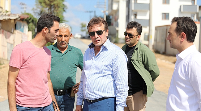 İnönü Mahallesi’nde üstyapı hamlesi
