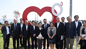 Japonya Prensesi Dilovası'nı ziyaret etti