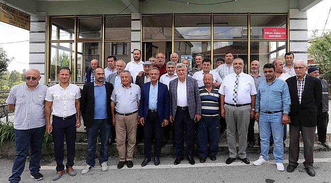 Karaosmanoğlu’na sıcak karşılama