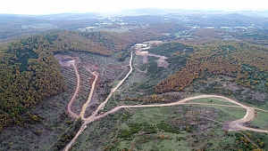 Kovalıdere Göleti inşaatı sürüyor