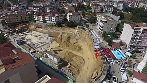 Pazar yerinde çalışmalar devam ediyor