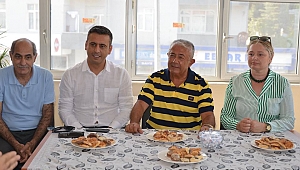 Sarıbay’dan ilçe başkanlıklarına ziyaret