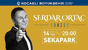 Sekaparkta Serdar Ortaç konseri var