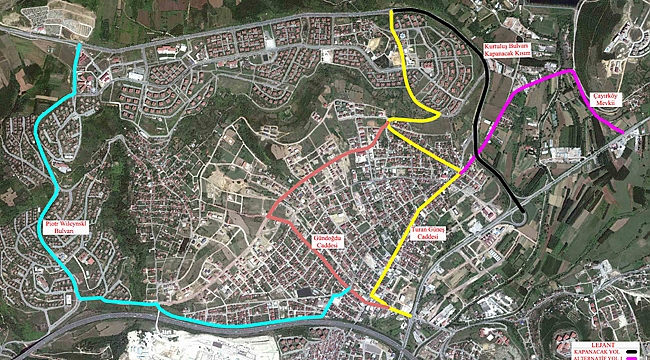 Umuttepe’ye çıkacak araçlar dikkat!