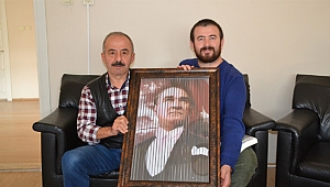 Aydın'dan gazetemize ziyaret