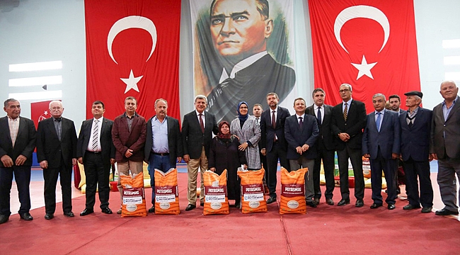 Başkan Karaosmanoğlu; ‘’Destek bizden üretim sizden’’