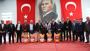 Başkan Karaosmanoğlu; ‘’Destek bizden üretim sizden’’