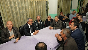 Başkan Köşker'den Beylikbağı ziyaretleri