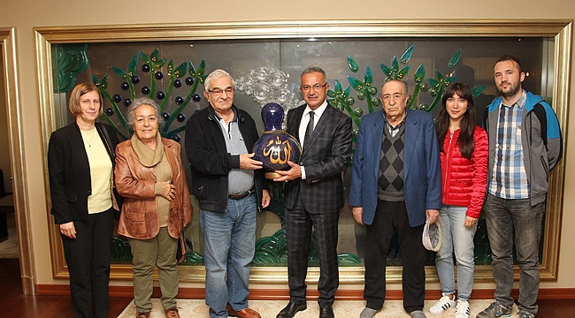 Başkan Köşker huzurevi sakinlerini ağırladı