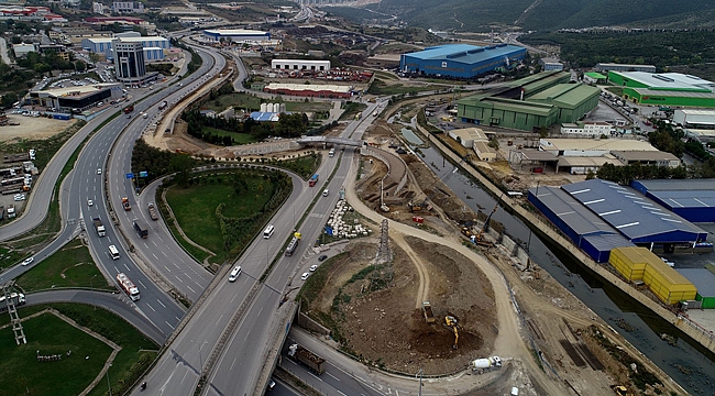 Batı Kavşağı ile Dilovası’na kesintisiz ulaşım