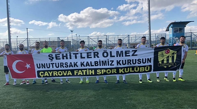 Çayırova Fatih Taşköprü deplasmanında