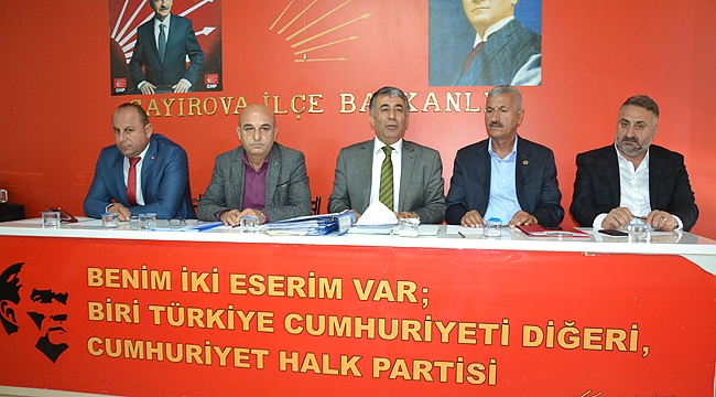 CHP'den AK Partililere teşekkür